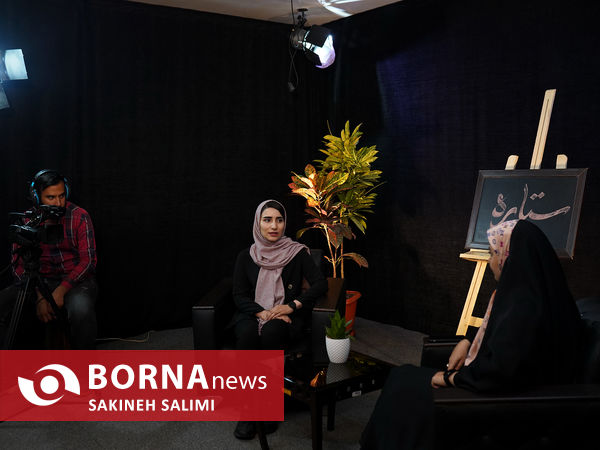 حضور هانیه رستمیان در خبرگزاری برنا