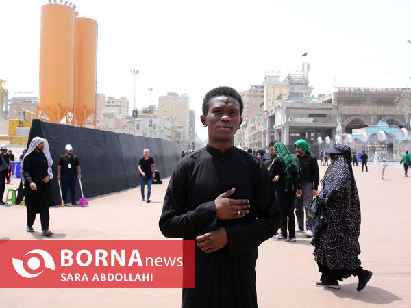 عزاداری تاسوعای حسینی در بین الحرمین