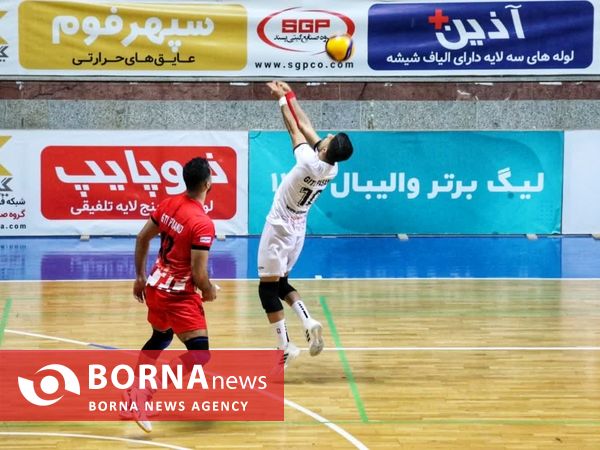 هفته هشتم لیگ برتر والیبال؛دیدار تیم‌های گیتی پسند و شهرداری گنبد