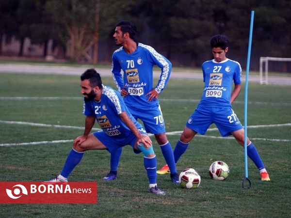 تمرینات تیم فوتبال استقلال تهران