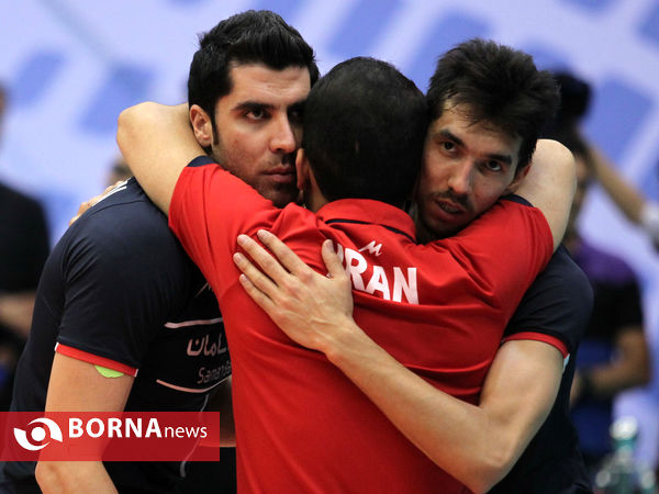 دیدار دوم تیم های والیبال ایران و روسیه