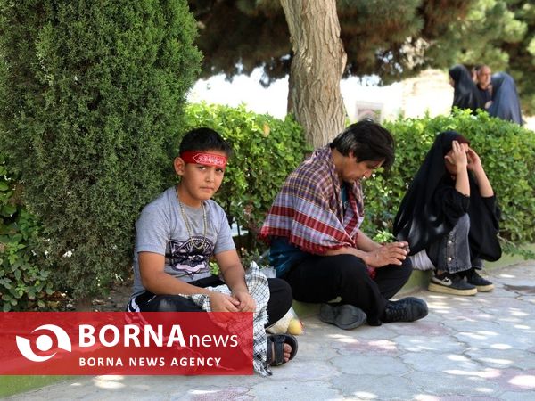مراسم جاماندگان اربعین حسینی در شهرستان ری