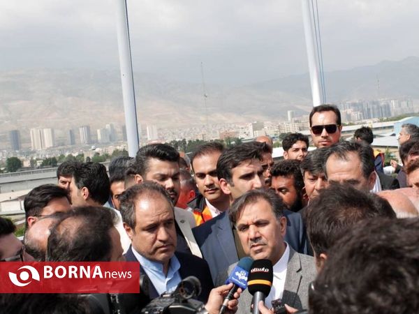 افتتاح پل ورودی غیر همسطح شهرستان قدس
