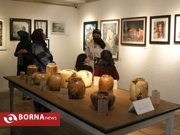افتتاحییه نمایشگاه نقاشی های هنرمندان هنرکده کاندینسکی