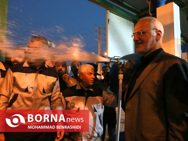 مانور آغاز عملیات خدمات رسانی به زوار اربعین در شلمچه