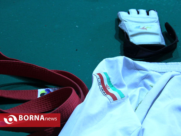 تمرین تیم ملی کاراته بانوان