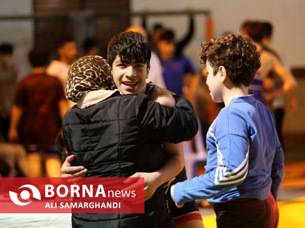 مسابقات کشتی دانش آموزی رده سنی نونهالان