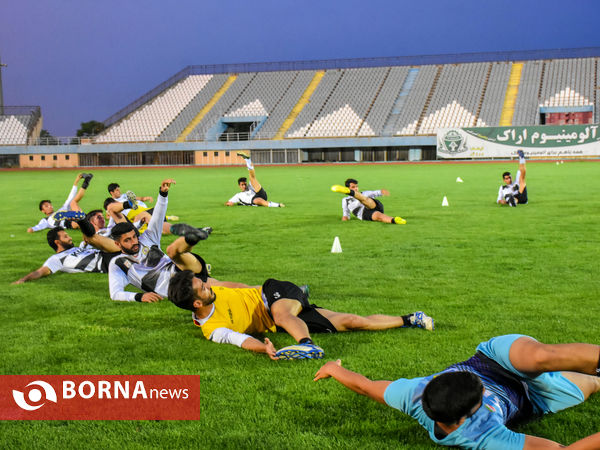 تمرینات تیم فوتبال کیان اراک