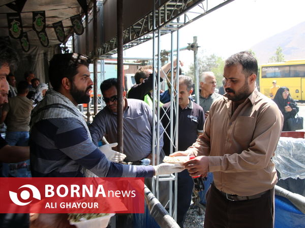 اعزام زوار اربعین از مرز تمرچین آذربایجان غربی