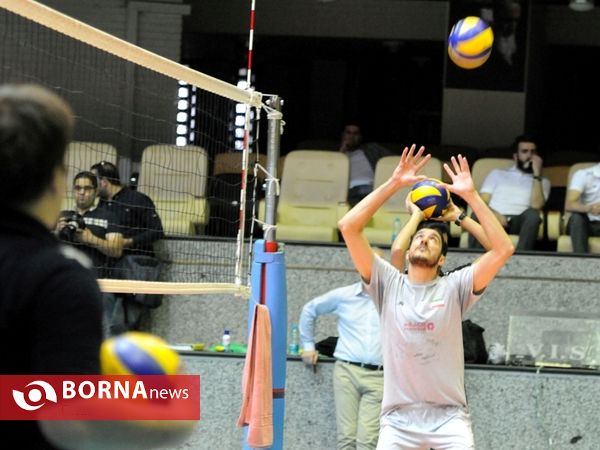 تمرینات تیم ملی والیبال ایران