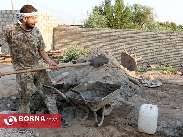 جهاد همبستگی در مناطق سیل زده خوزستان