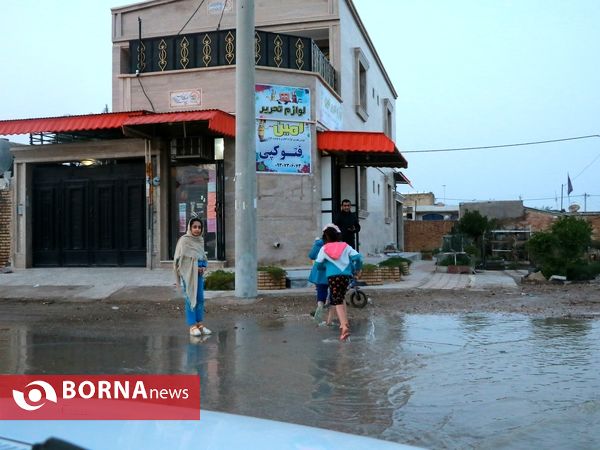 آبادان سه روز بعد از بارندگی