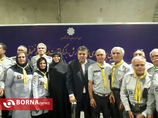 آیین بهره برداری از تونل آرش بزرگراه آیت الله هاشمی رفسنجانی