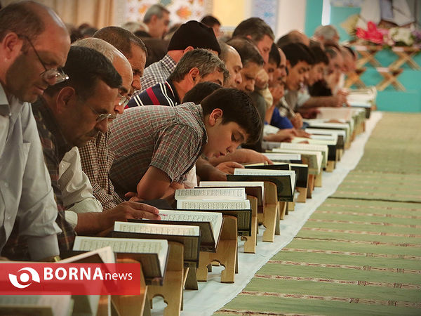 جزء خوانی قرآن کریم در تبریز