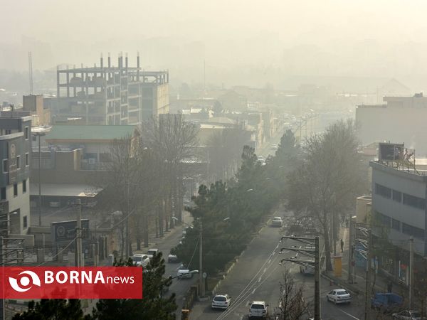 آلودگی شدید هوای ارومیه