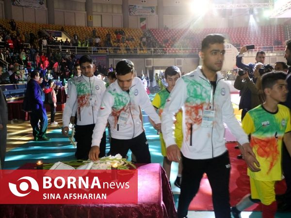 افتتاحیه مسابقات کبدی قهرمانی جوانان جهان