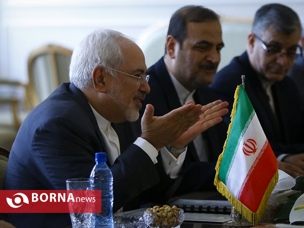 دیدار وزیر امور خارجه با فدریکا موگرینی مسئول سیاست خارجی اتحادیه اروپا