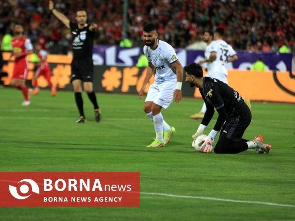 دیدار تیم های فوتبال پرسپولیس _ ملوان