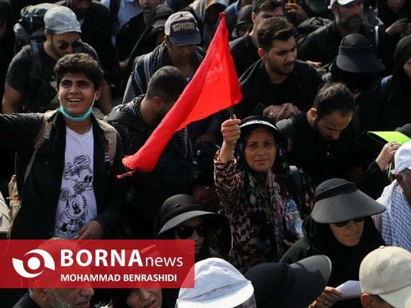 دلدادگان حسینی مرز شلمچه