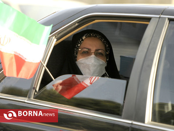 رژه نیروی های موتوری و خودرویی 22 بهمن- شهرستان قدس