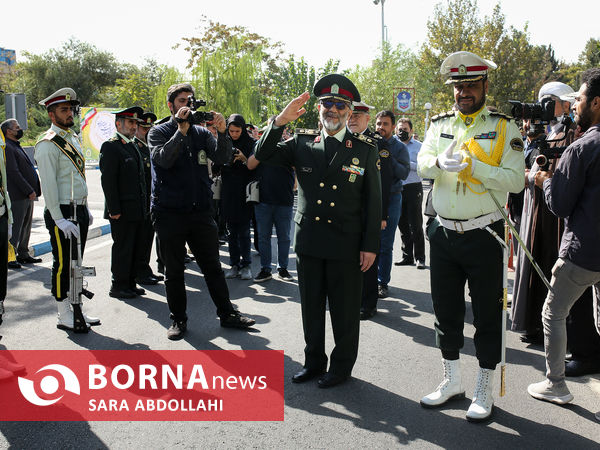 نشست فرماندهی انتظامی ایران با وابستگان نظامی کشورهای خارجی