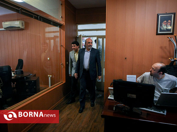 بازدید وزیر ورزش و جوانان از موسسه خبر