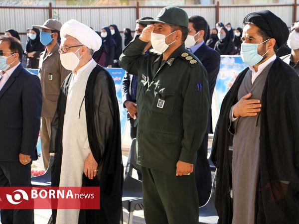 آئین مراسم بازگشایی مدارس در شهرستان مرزی تایباد