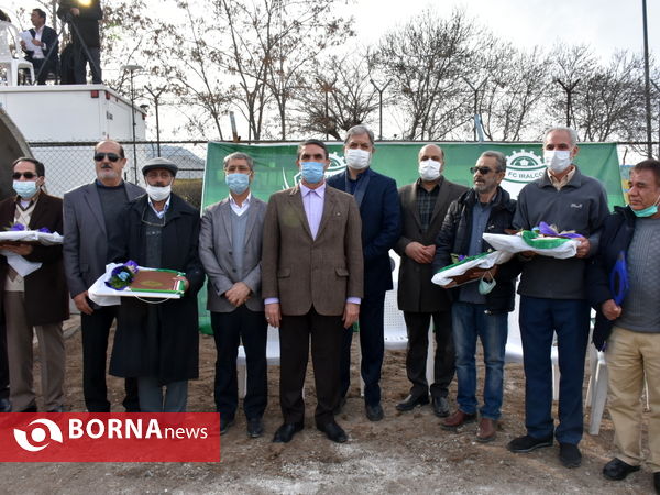 دیدار دوستانه تیم های پیشکسوتان آلومینیوم اراک و یاران رسانه