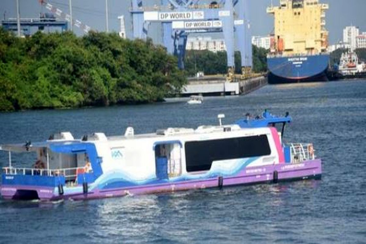 راه‌اندازی یک شبکه حمل‌ونقل عمومیِ آبی با کمک قایق‌های الکتریکی