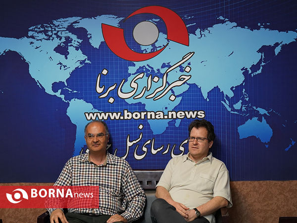 حضور " پاتریک رنگین برگ " در خبرگزاری برنا