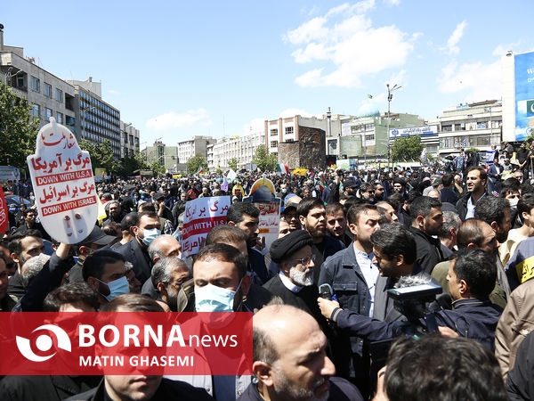 راهپیمایی روز جهانی قدس در تهران - ۲