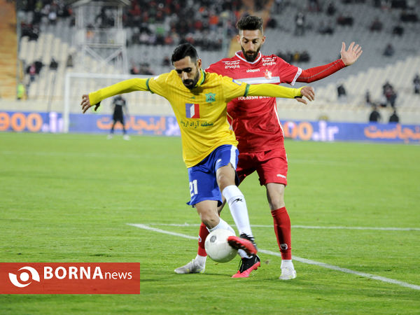 دیدار تیم های فوتبال پرسپولیس -صنعت نفت