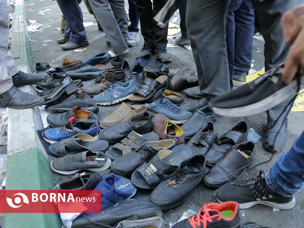 تشییع پیکر سردار شهید حاج قاسم سلیمانی در تهران - ٢