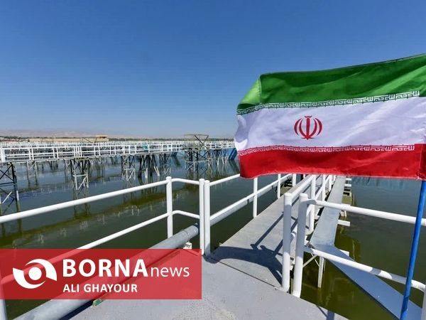 بهره برداری از مدول سوم تصفیه خانه ارومیه با حضور معاون اول رییس جمهور