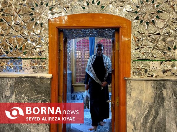 حرم حضرت علی(ع) در شب اربعین حسینی