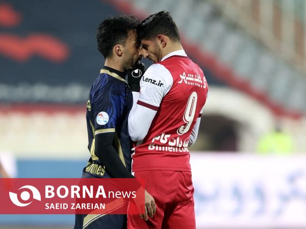 دیدار تیم های پرسپولیس تهران - نساجی مازندران