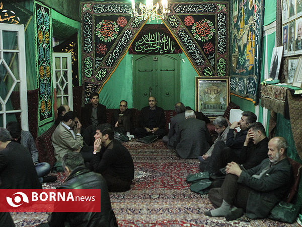 عزاداری ایام فاطمیه در حسینیه سادات اخوی