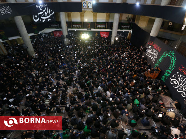 دسته عزای شهادت حضرت علی(ع) در شهر مشهد
