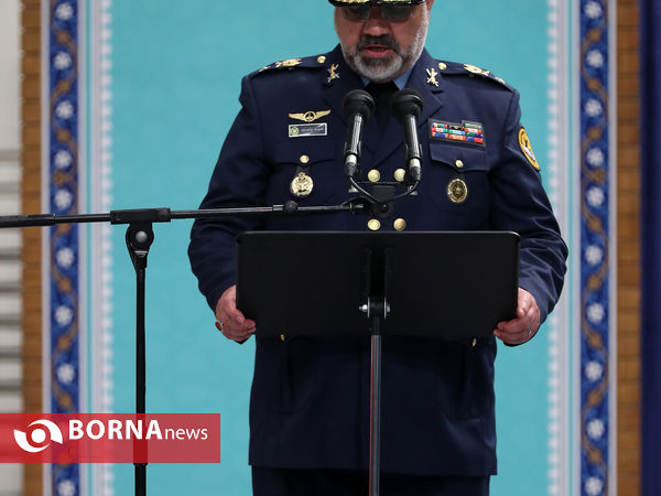 دیدار فرماندهان و کارکنان نیروی هوایی و پدافند هوایی ارتش با رهبر انقلاب