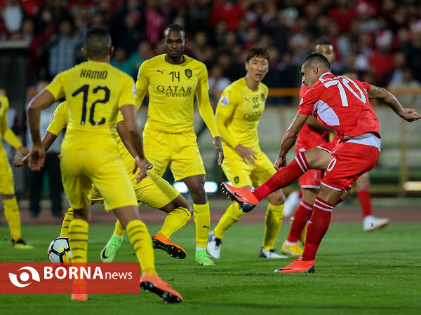 دیدار تیم های فوتبال پرسپولیس - السد