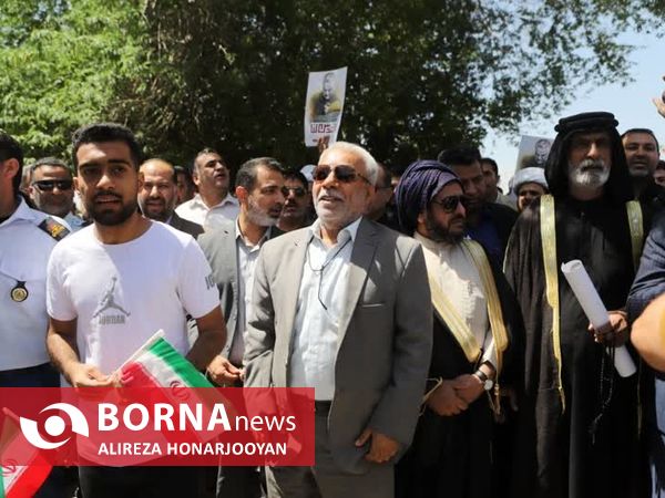 راهپیمایی روز جهانی قدس در خرمشهر