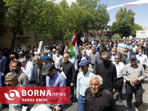 راهپیمایی روز جهانی قدس - شیراز