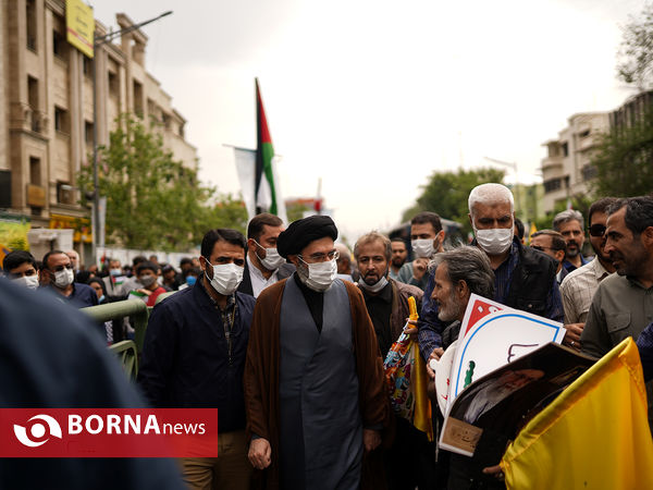 راهپیمایی روز قدس در تهران
