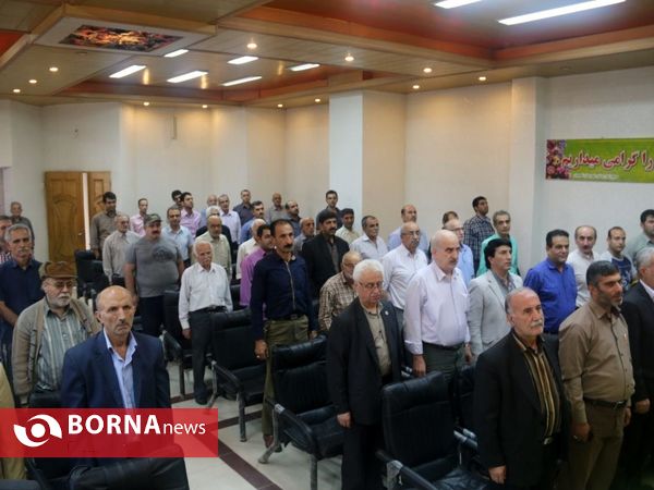 مراسم پیشرفت اصناف در کشور -لاهیجان
