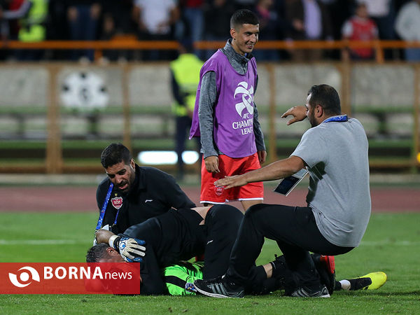 دیدار تیم های فوتبال پرسپولیس - السد