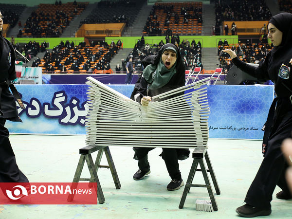 اجتماع دختران حاج قاسم - ورزشگاه ۱۲هزار نفری آزادی