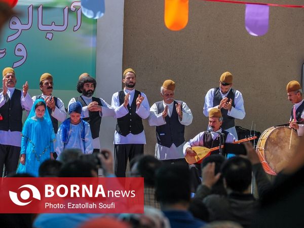 جشنواره آلبالو و گیلاس در دهستان اناج
