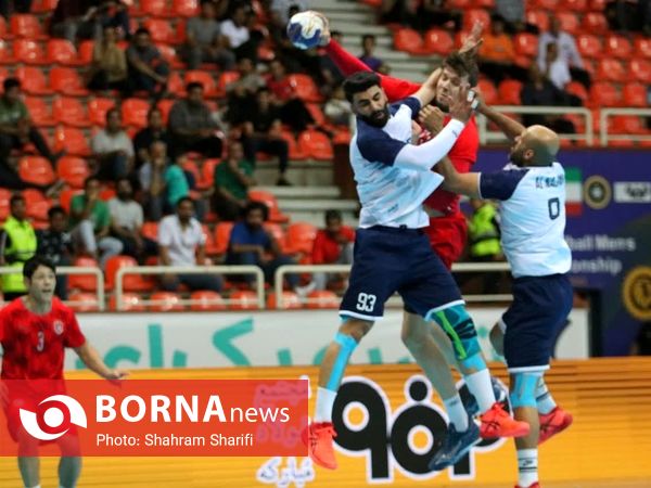 بازی فینال دیدار تیم های هندبال النجمه بحرین - الدحیل قطر