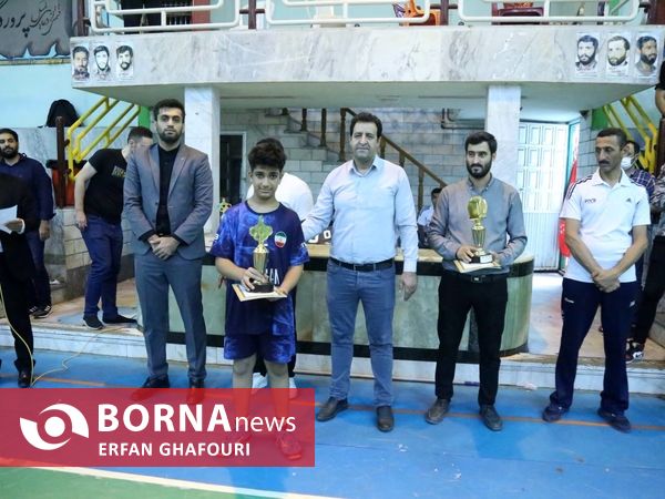 مسابقات والیبال بسیج رده نونهالان در ساری