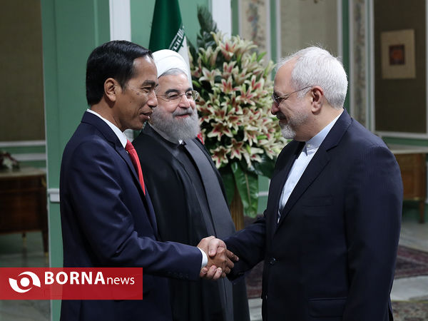 استقبال رسمی دکتر روحانی از رییس جمهوری اندونزی